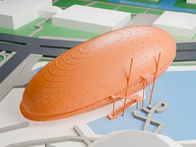 Universum Bremen model, North view