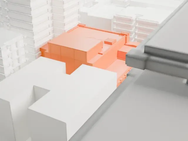 Village East by Angelika model, South view