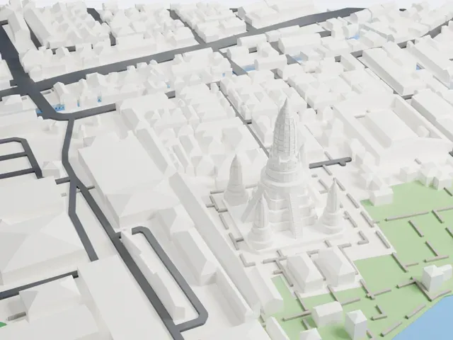 Wat Arun model, East view