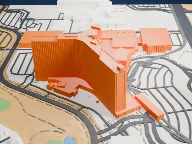 Westgate Las Vegas model, North view