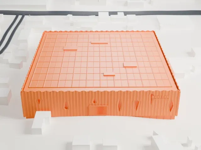 Wukesong Arena model, South view