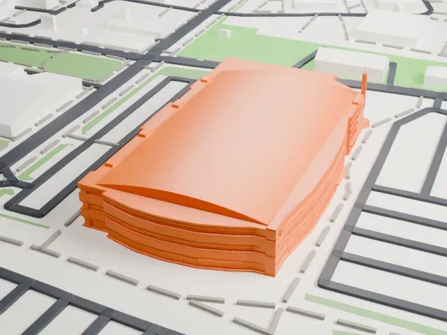 Xiaomi Arena model, North view