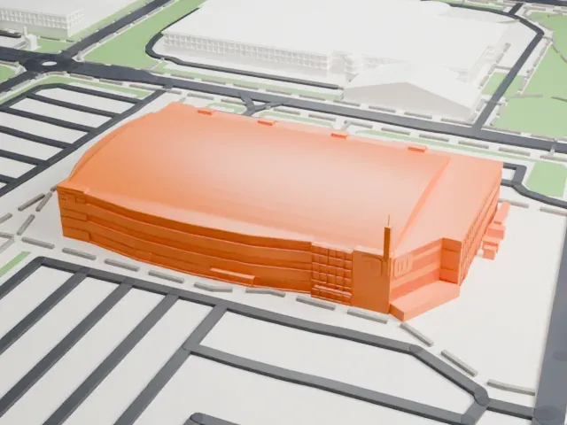 Xiaomi Arena model, West view