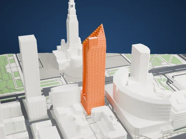 Złota 44 model, West view