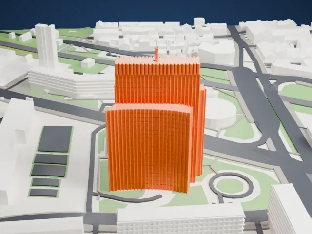 Zagrepčanka model, East view