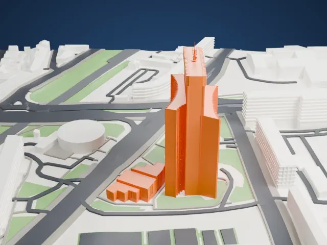 Zagrepčanka model, South view