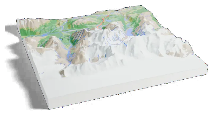 Fitz Roy model, turned around