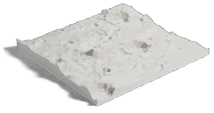 Enterprise Rupes model, low angle