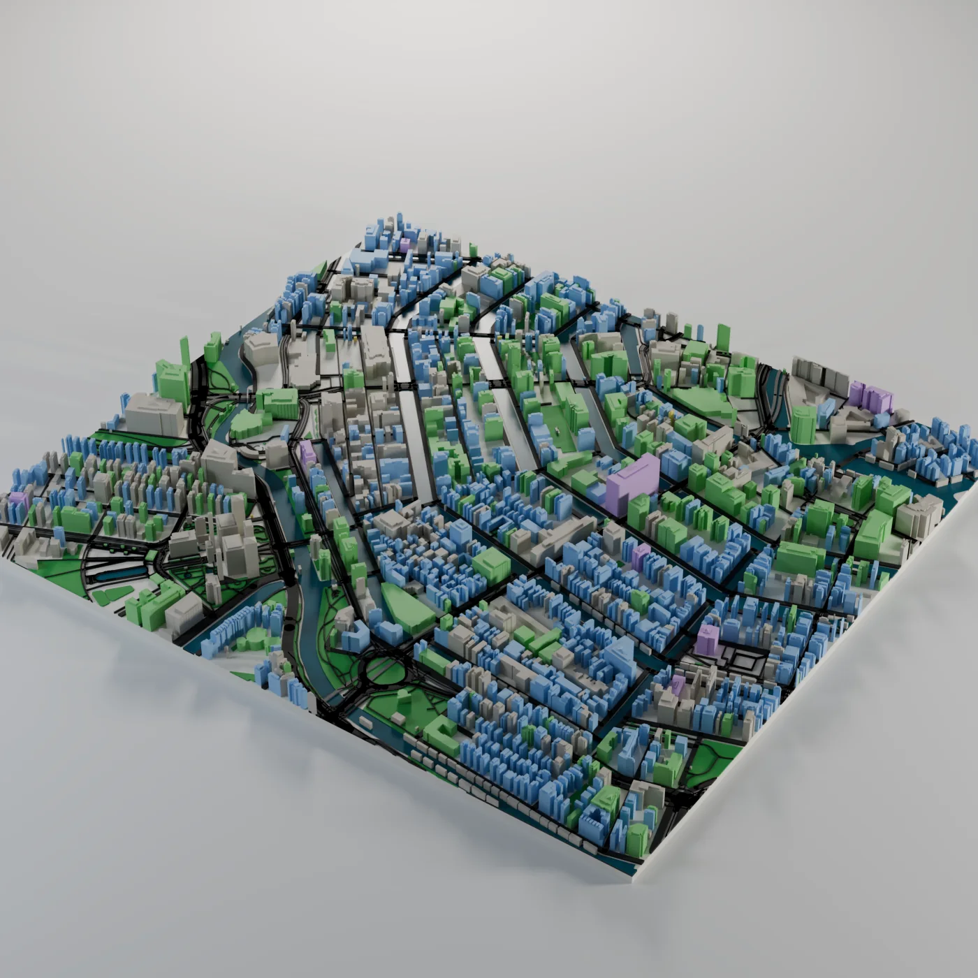 V1.0 model of Amsterdam