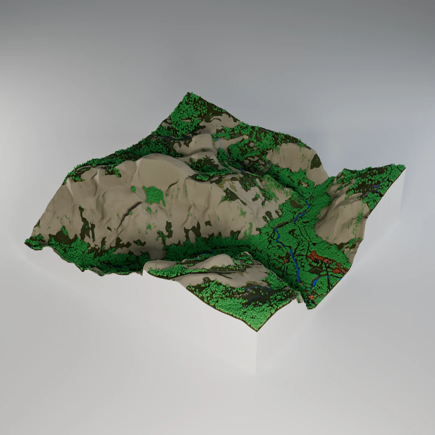 V1.400 model of Half Dome