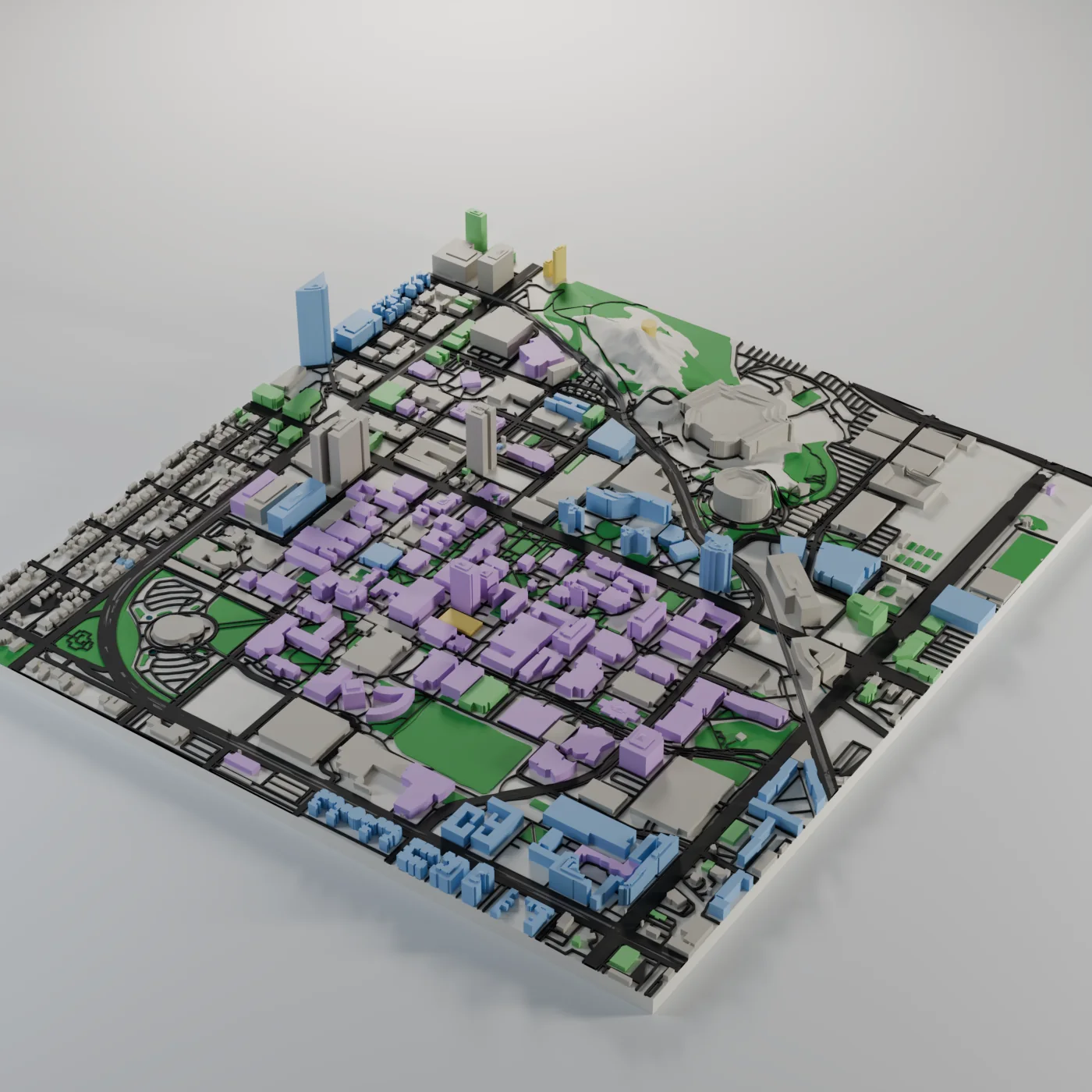 V1.0 model of ASU Tempe